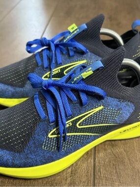 Brooks Levitate StealthFit 5 Blue/Indian Ink/Night Life Men’s Sz 9